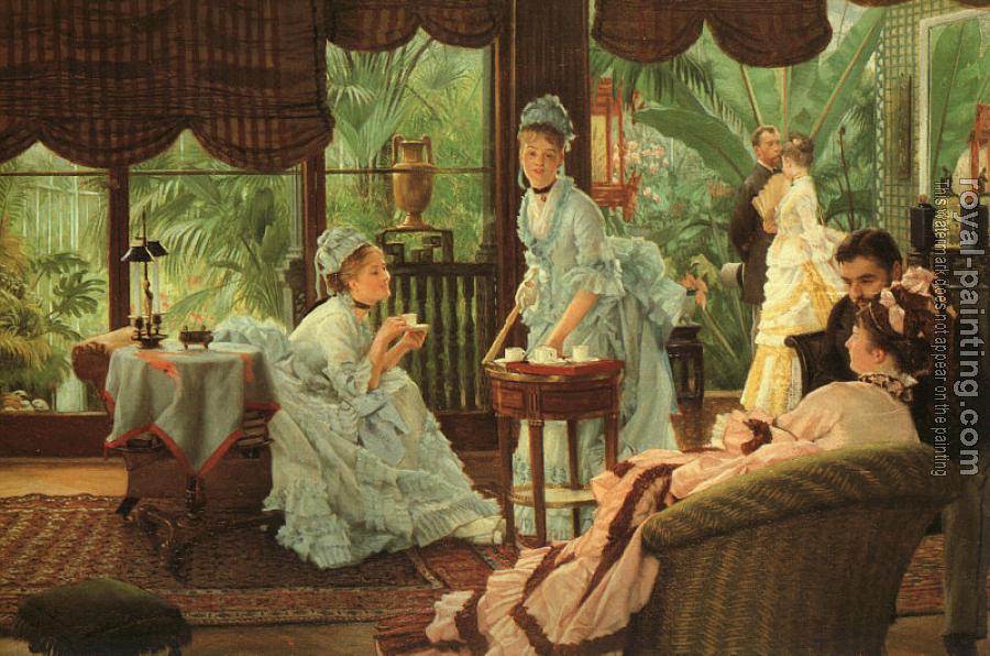 James Tissot : In the Conservatory, Rivals